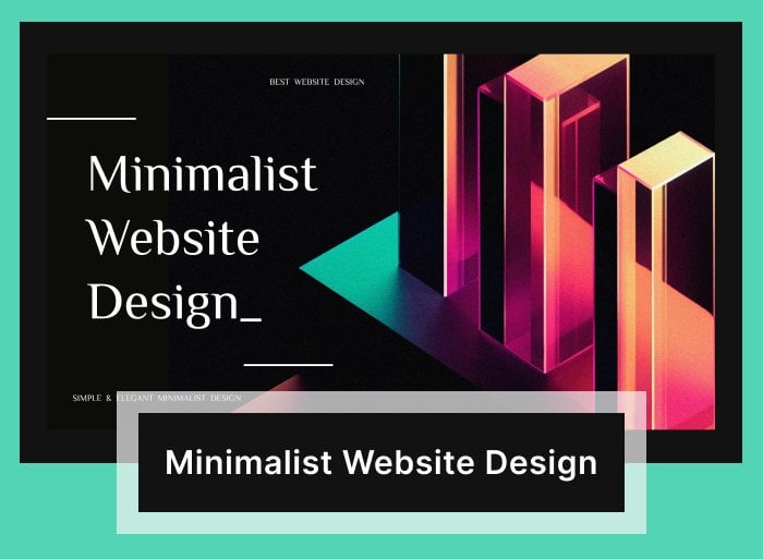 Minimalist website design inspirations
