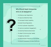 Reasons why SaaS companies should hire ui ux designers