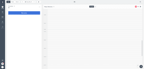 In SaaS app, the navigation should be kept simple and easy.