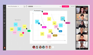 Mural is a digital workspace for visual collaboration to share ideas and brainstorm with your team.