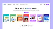 Canva's website design by UI UX Designer