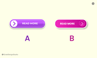 Size, color, shape of CTA button can be tested using A/B testing