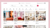 Airbnb's Homepage 
