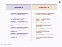 Difference between enterprise and consumer ux
