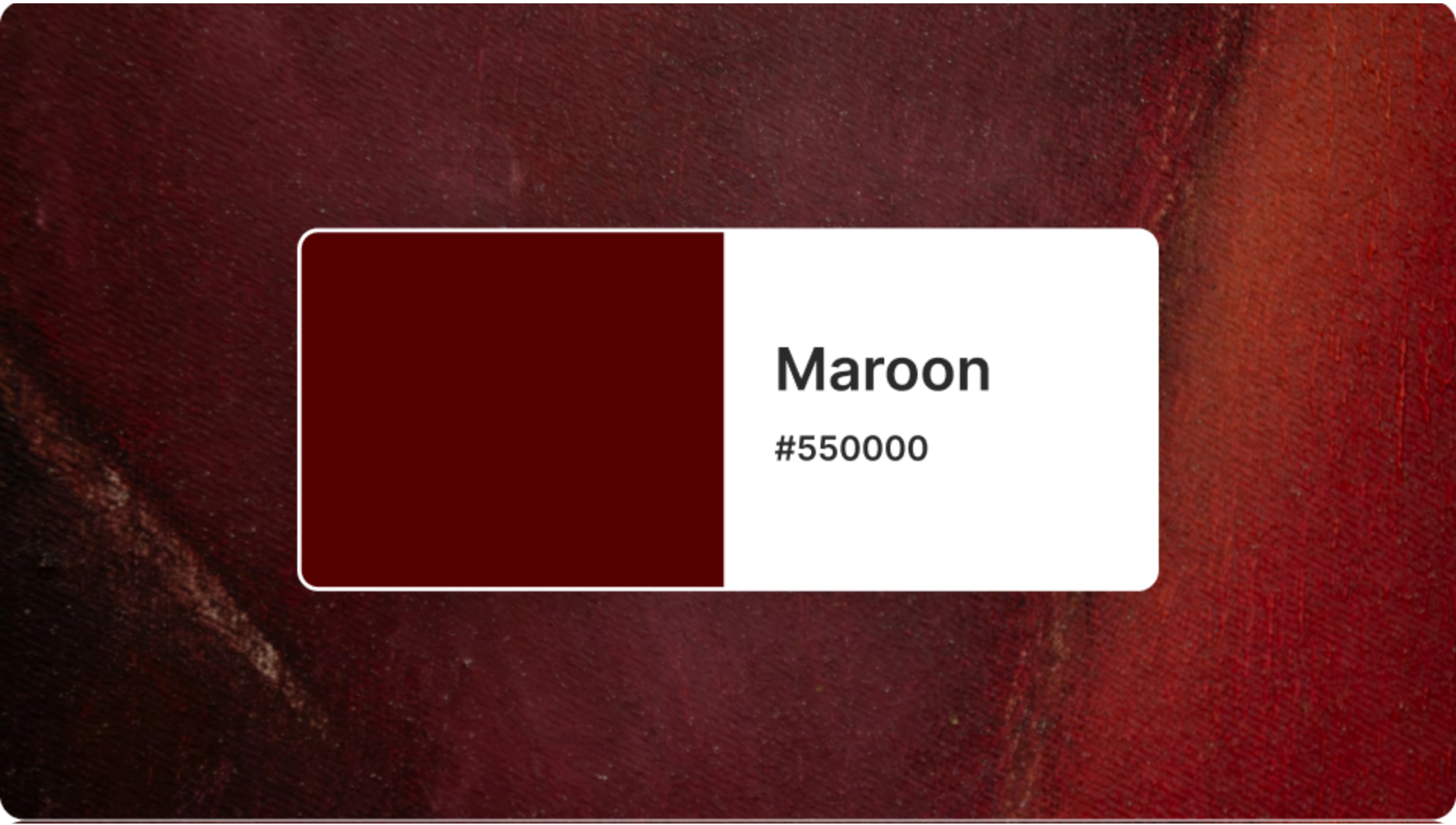 category maroon