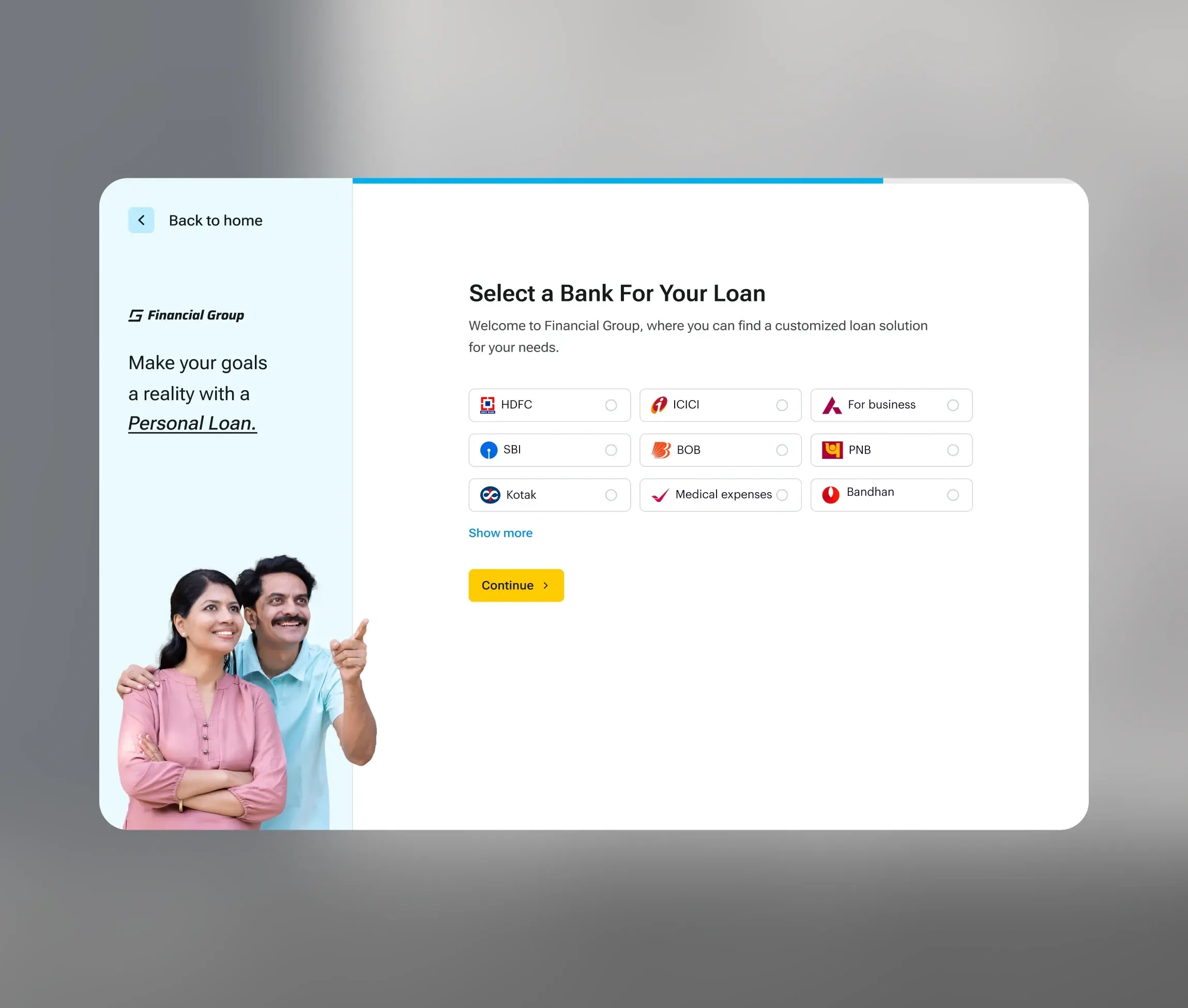 L&T Finance platform interface 3