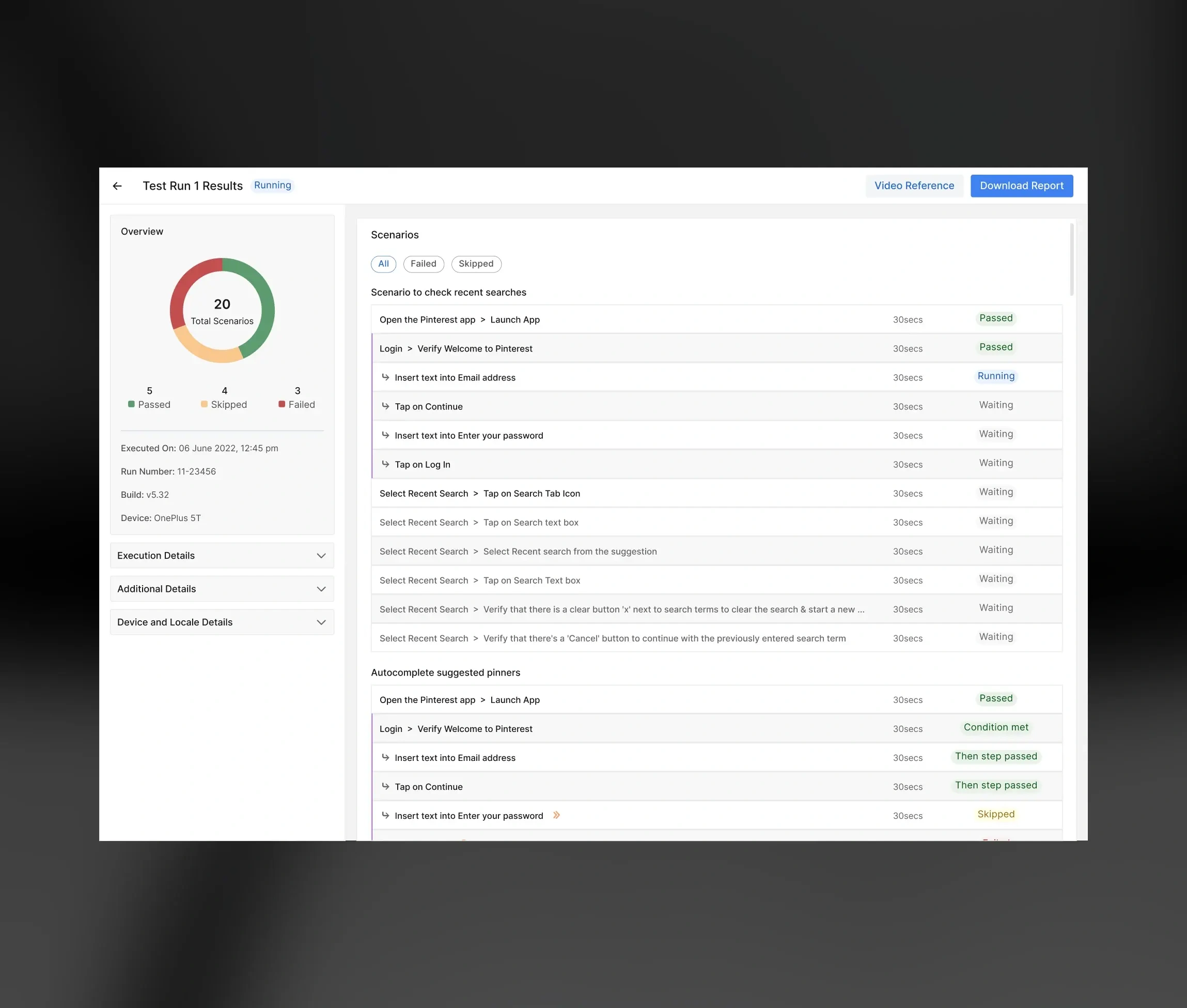 Tech Mahindra platform interface 4